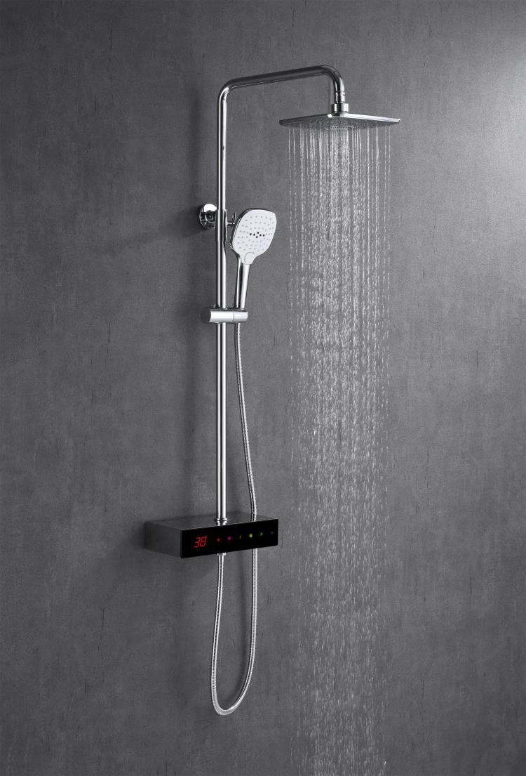 Full-touch screen digital thermostatic shower faucet XS-M9204