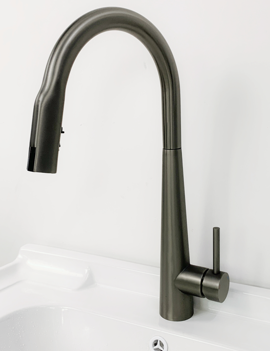 New Energy Conservation - Dual Induction Kitchen Pulling Faucet SZQ-S013 (Split Type)